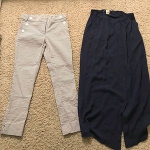 Skirt and Capri’s